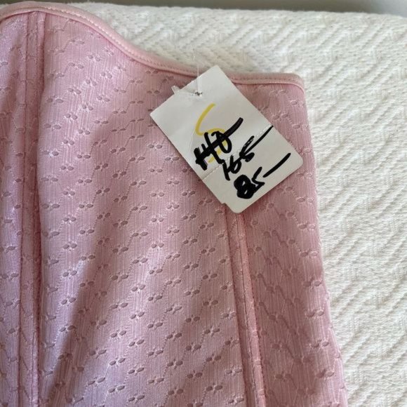 Vintage Pink Lace-Up Shapewear Corset - Picture 9 of 9